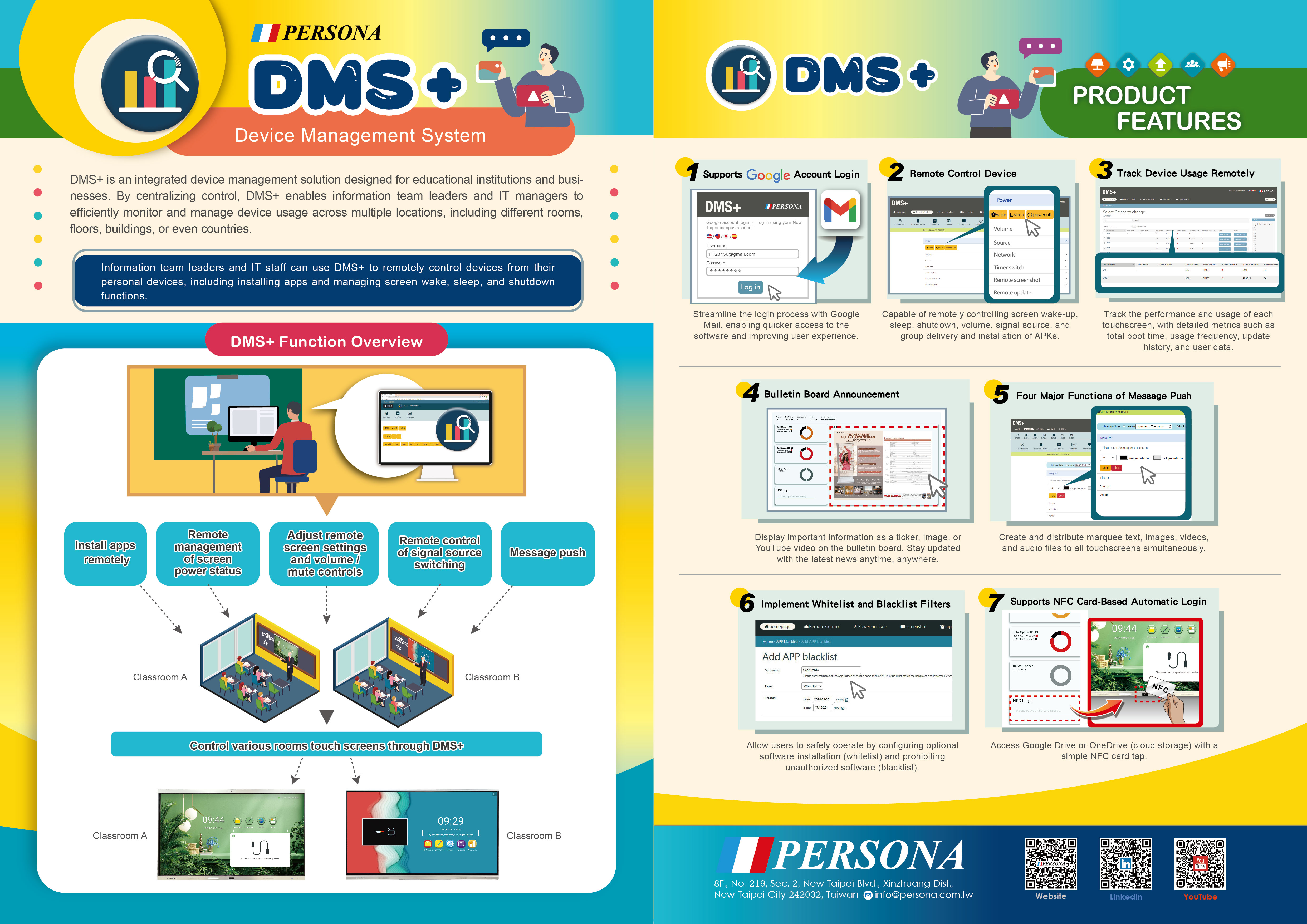 DMS Plus Software for Collective and Remote Control